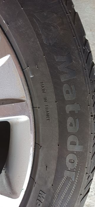 Roți/ jenți/ Alu /225/55/18 Outlander de vară  folosite 4 buc