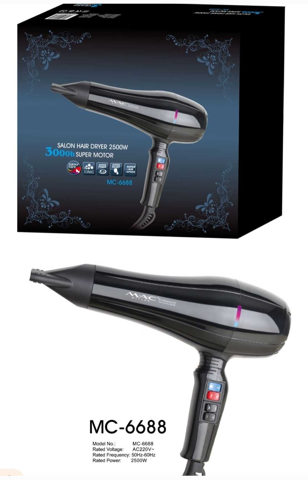 Фен M.A.C Styler MC-6688