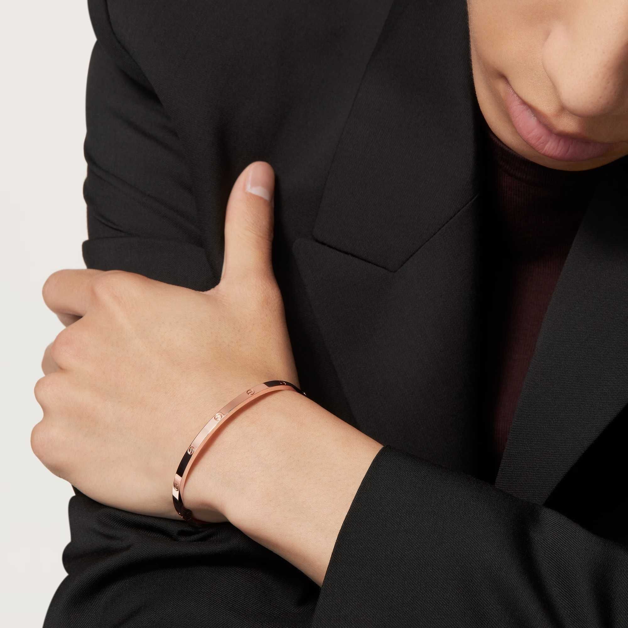 CARTIER Love Rose Gold Classic Small Model Гривна с Отверка