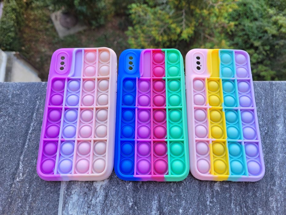 Husa telefon POP IT compatibil Iphone 7/8/XS Max / 11 /12 /12 Pro Max