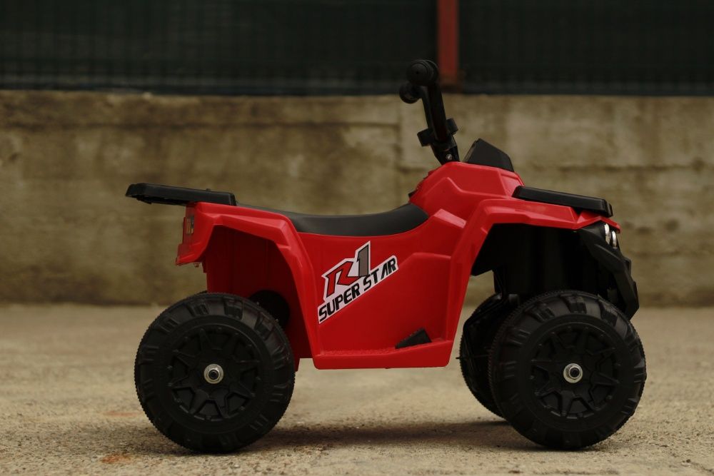 ATV electric pentru copii Panda BB3201 25W baterie 6V 4.5Ah #RED