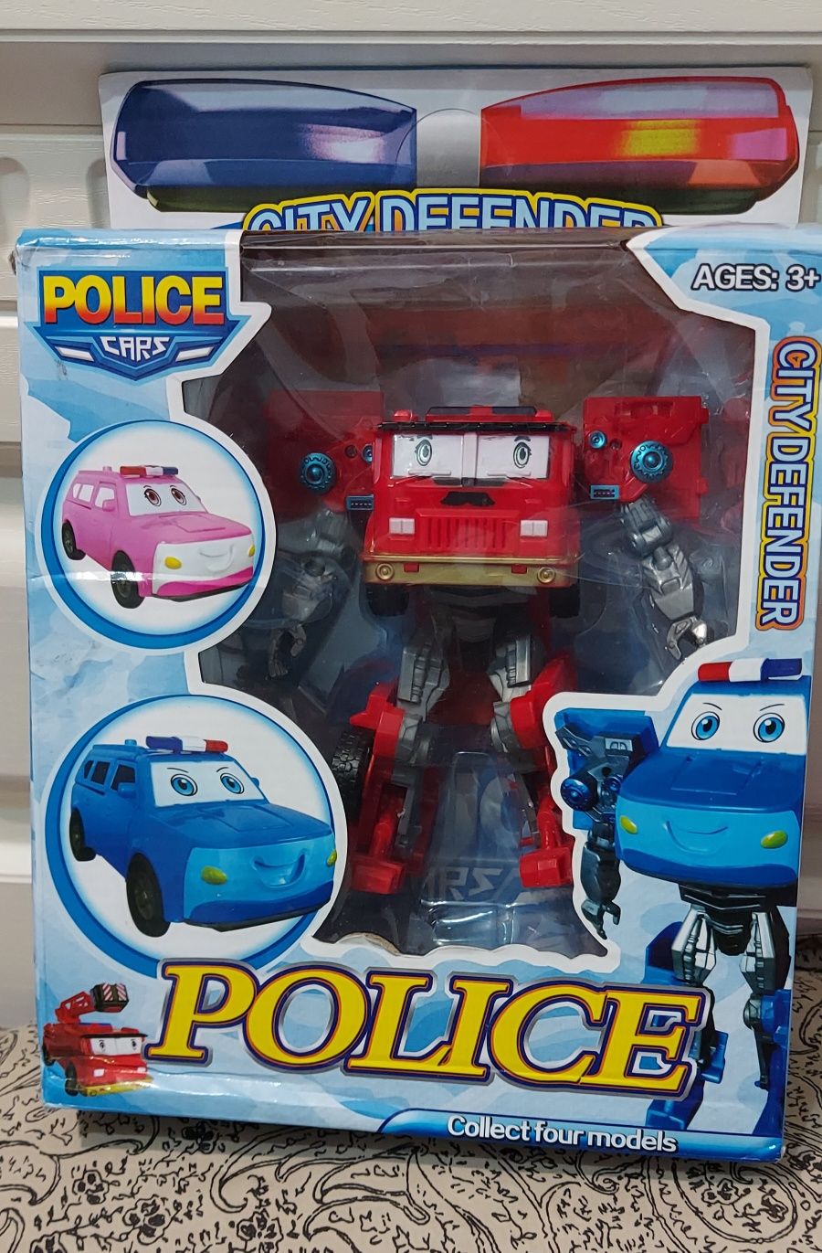 Полицейская машина трансформер