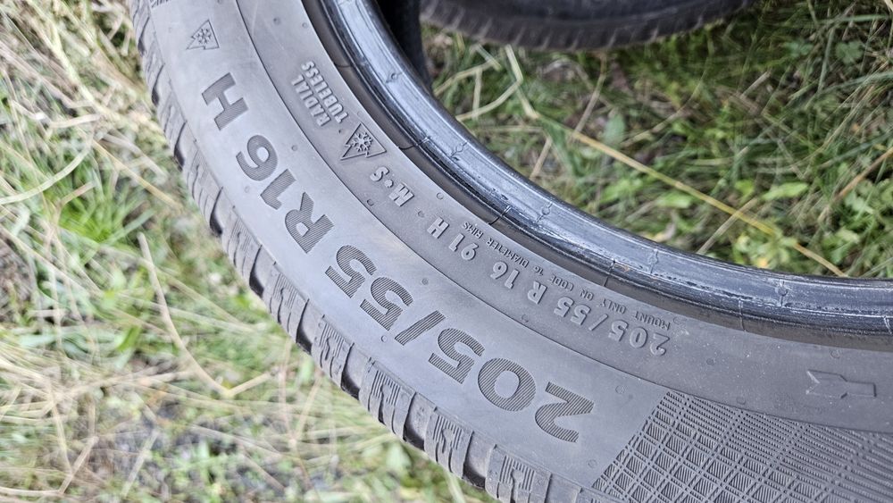 2бр гуми 205 55 16 континентал