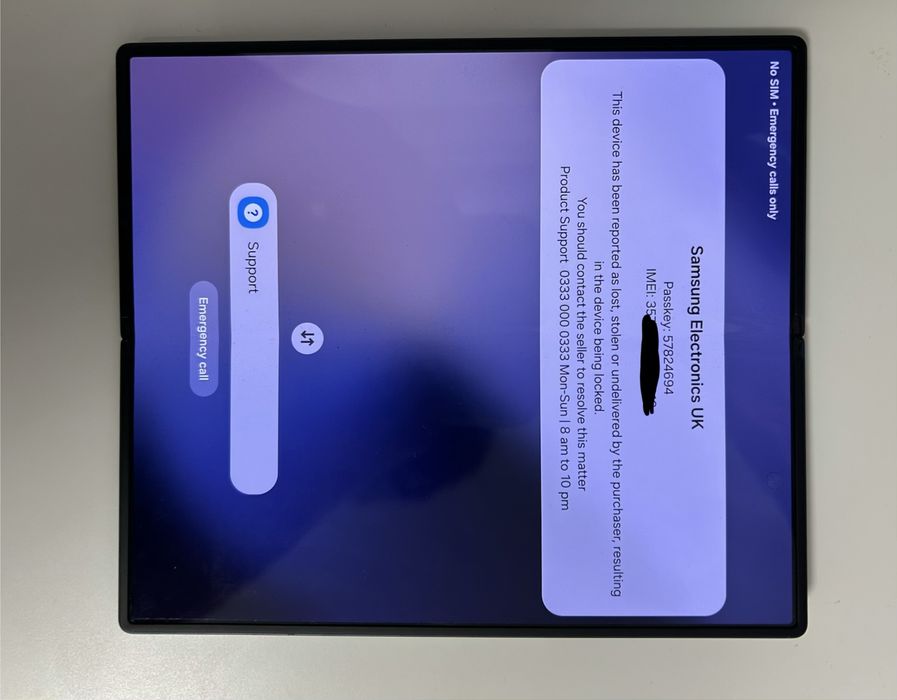 Z Fold 6 512GB Син