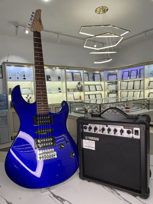 Электрогитара YAMAHA ERG 121C+ Усилитель YAMAHA GA-15