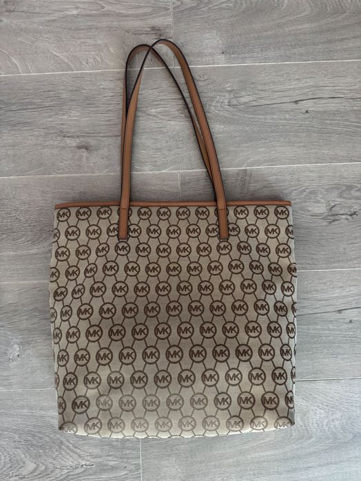 MK geantă tote large cu Logo
