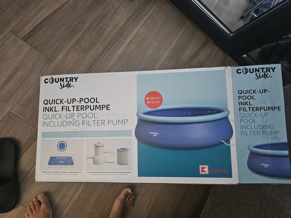 Piscină gonflabilă cu pompă