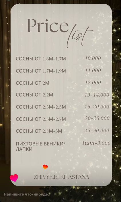 Новогодний живые Ёлки