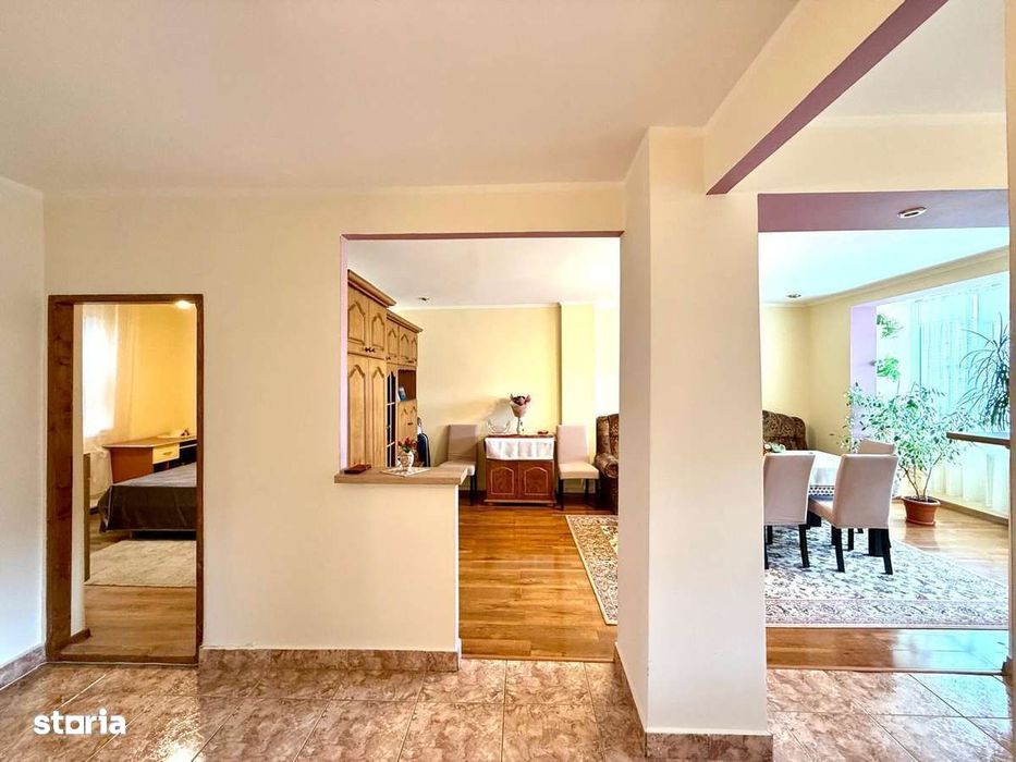 Apartament 4 camere, 2 bai , 2 balcoane ,  finisat, mobilat-Visinilor