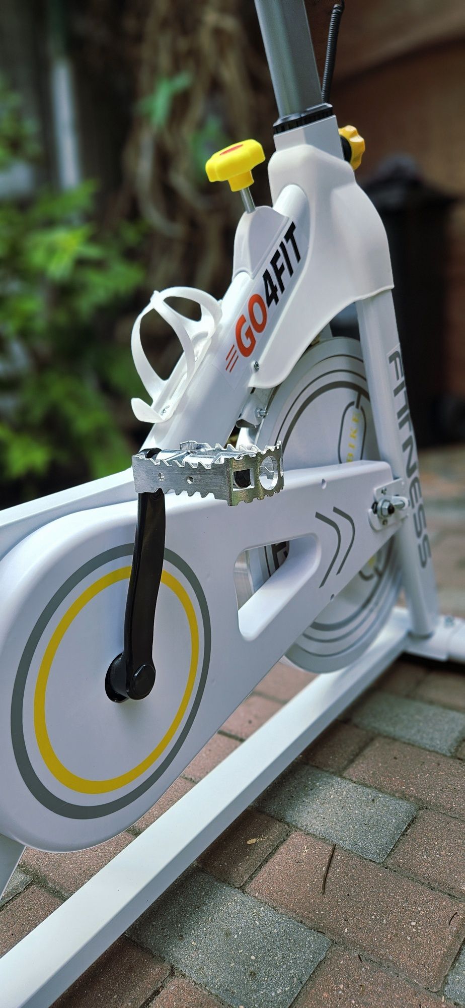 Bicicleta Magnetica Fitness GO4FIT, Model GF200, Volanta 10kg