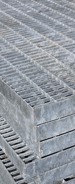 Gratare zincate industriale 1300x1000