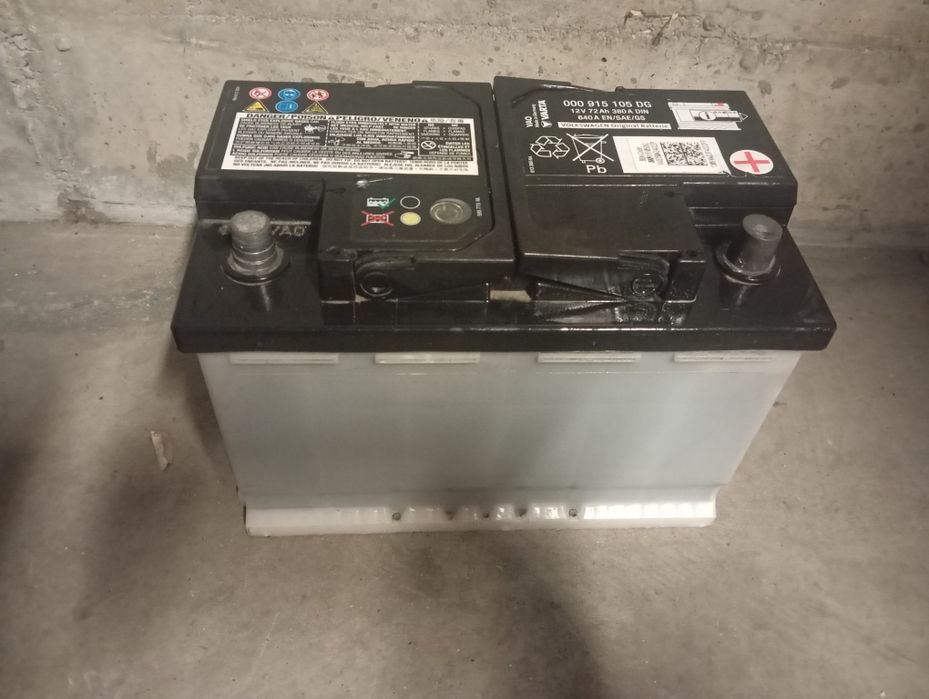 Baterie auto Volkswagen 72 amperi stare perfectă