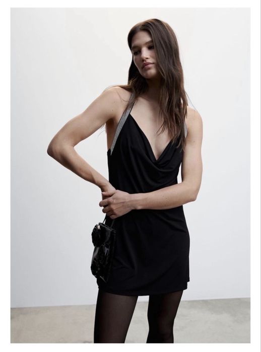 Коктейльное платье от MANGO