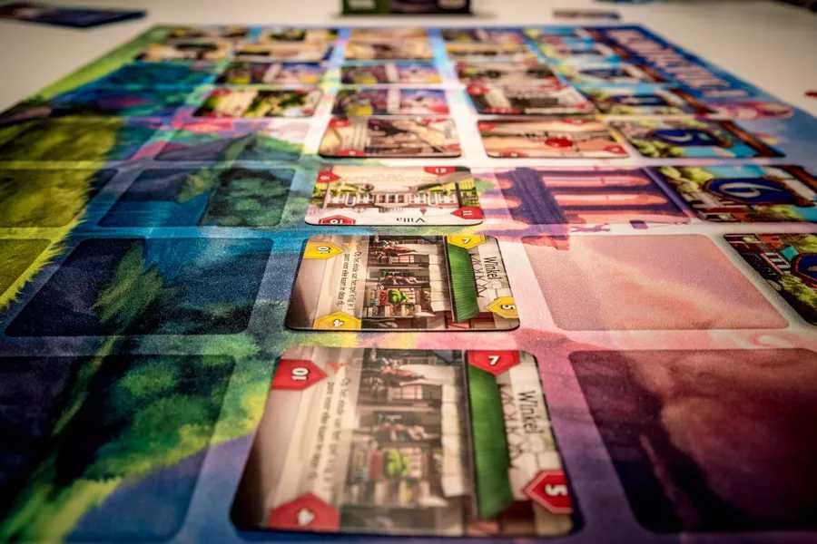 Architectura joc de cărți board game boardgame + Playmat