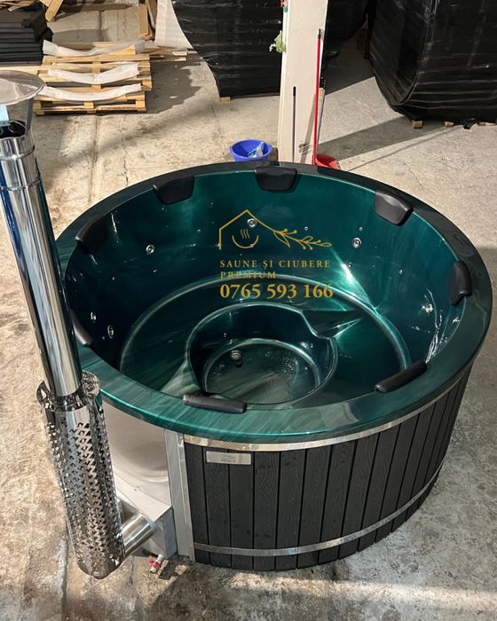 Ciubar din Acryl Verde Marmura 225 cm