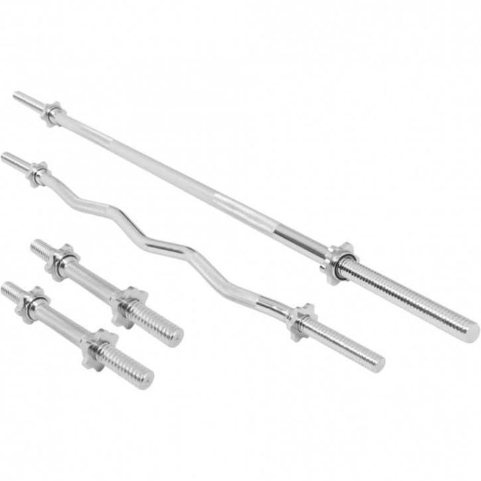 Pachet fitness Bancă Multifunctională + Set greutați cu grip 100kg