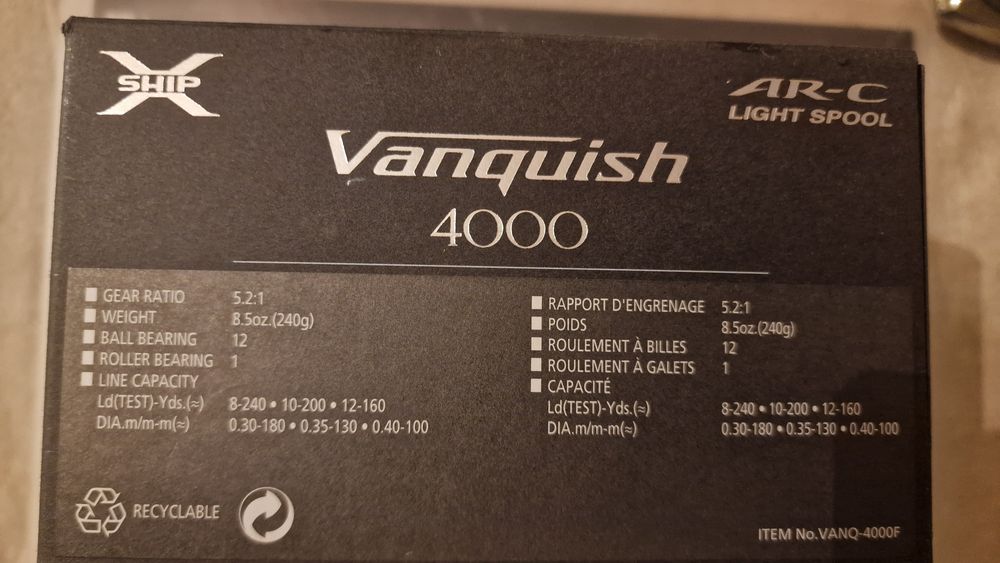 Shimano Vanquish 2012 4000