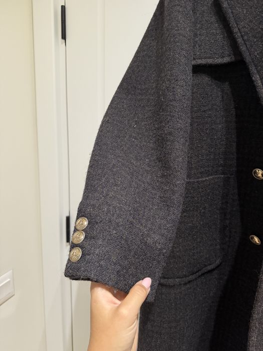 Sandro палто черно