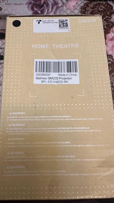 Proiector uhd Gaimoo GM200 nou