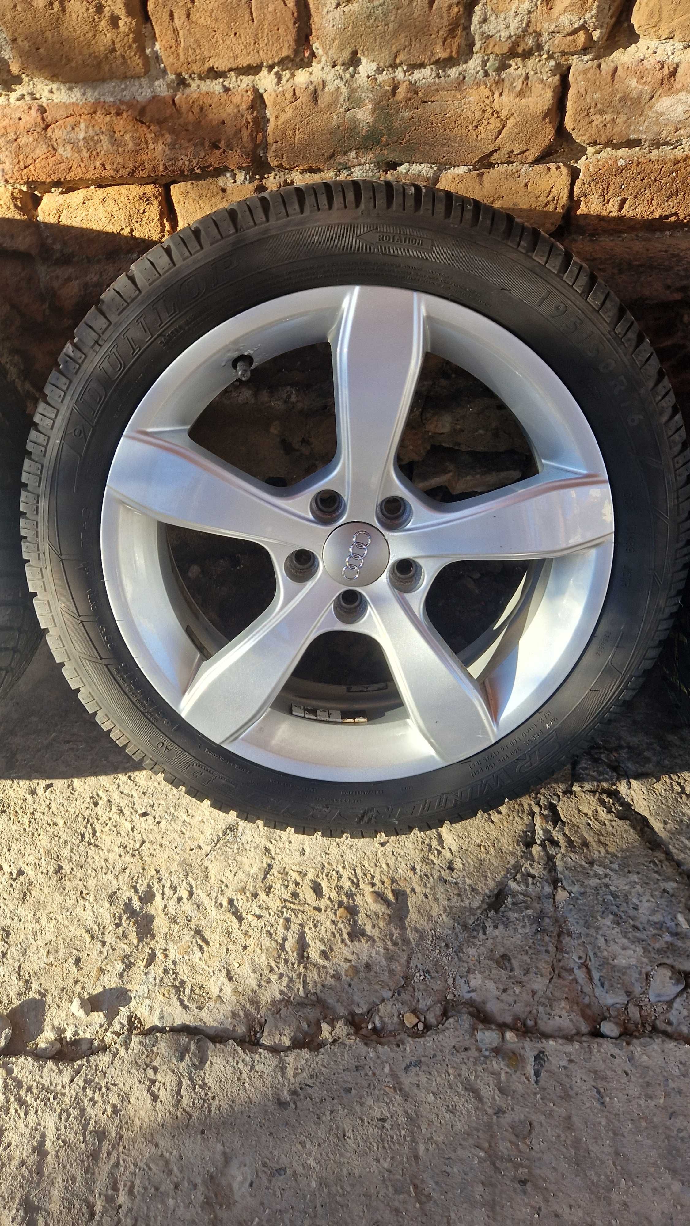 Джанти със зимни гуми AUDI A1  195/50/16 6J×16 ET30 5×100