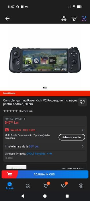 Controller Razer Kishi V2 pro Android