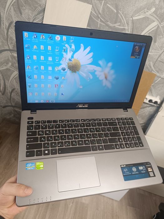 Ноутбук Asus x550v i5 3th/gt720 2gb/750gb/4gb обмен
