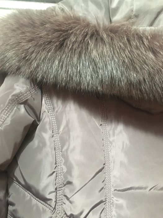 Зимний теплый пуховик