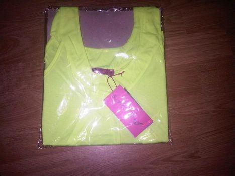 Bluza de vara, culoare galben neon