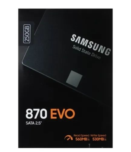 Ssd samsung evo 870 250 gb