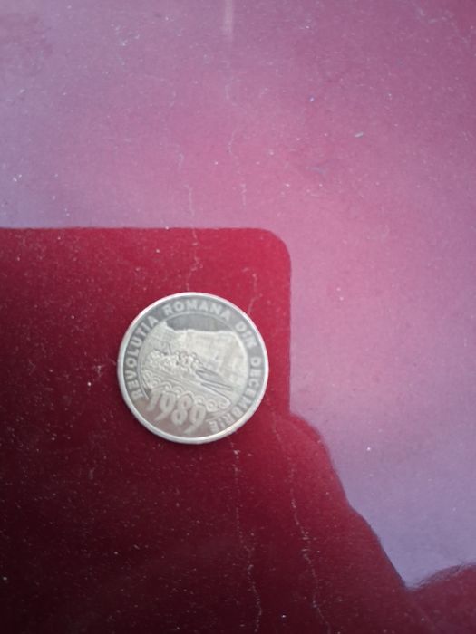 Monedă 50 bani privat