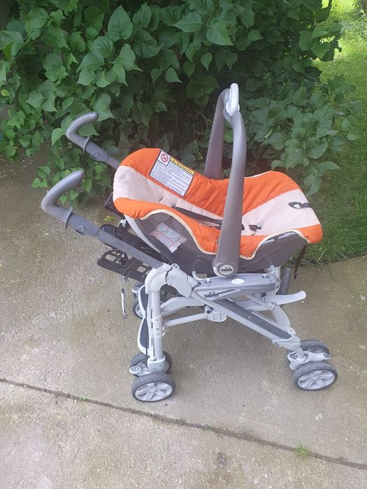 Carucior copi CAMi 3 în 1, landou+scaun+carucior auto