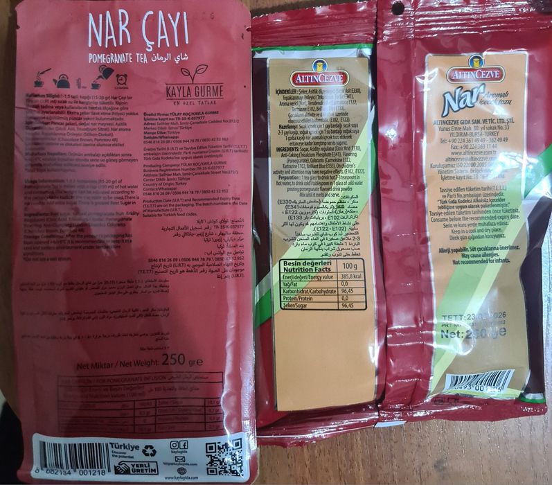 Гранатовый чай / Nar çayı