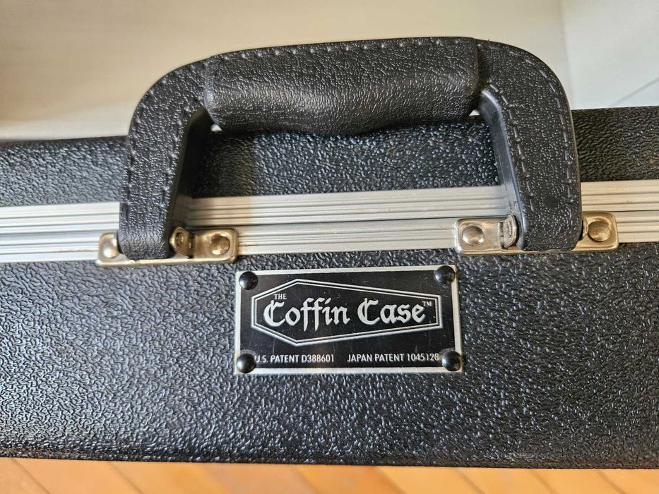 Бас китара Epiphone EB3 Bass SG Cherry + Coffin Case + Fame усилвател