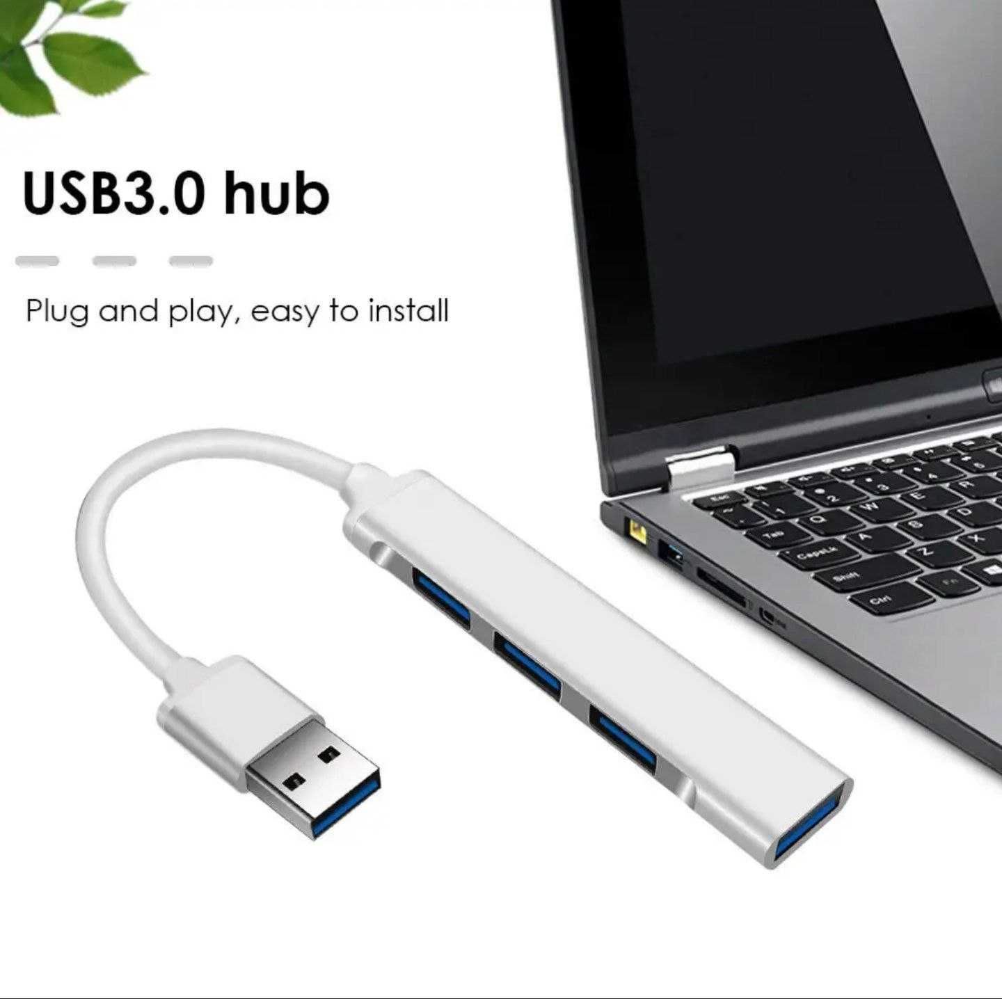 НОВЫЙ USB 3.0 hub юсб хаб переходник type-C на USB