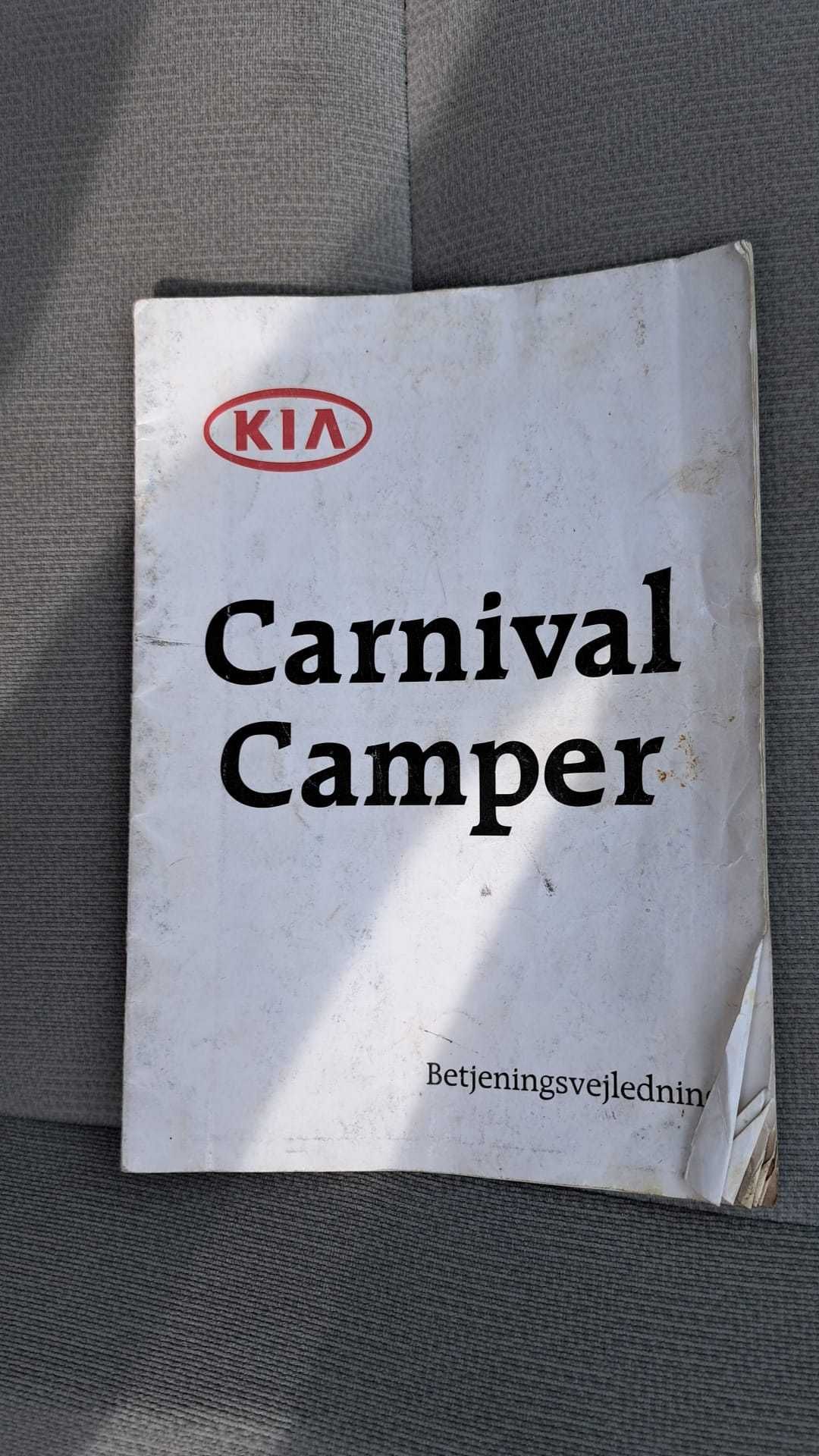 KIA Carnival II XL, 2.9CRDI CAMPER, фабричен кемпер, 7-места, климатик