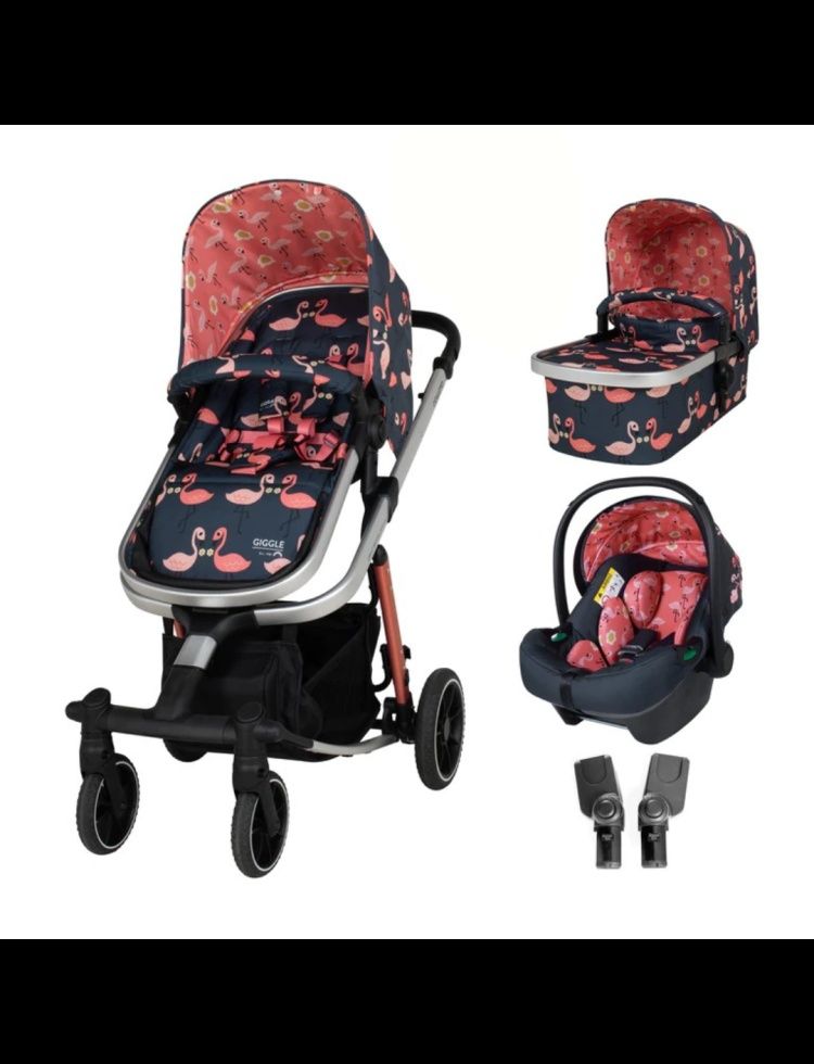личка Cosatto Giggle Trail 3в1, Pretty Flamingo