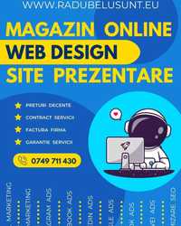 Magazin Online și Site de Prezentare la prețuri decente și accesibile