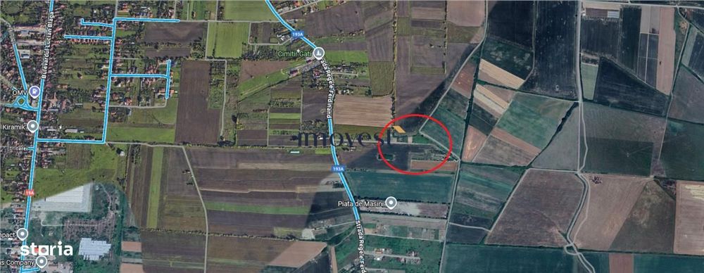 Teren de vanzare in Satu Mare – Strada Amatului | 500 mp | 13.000 €