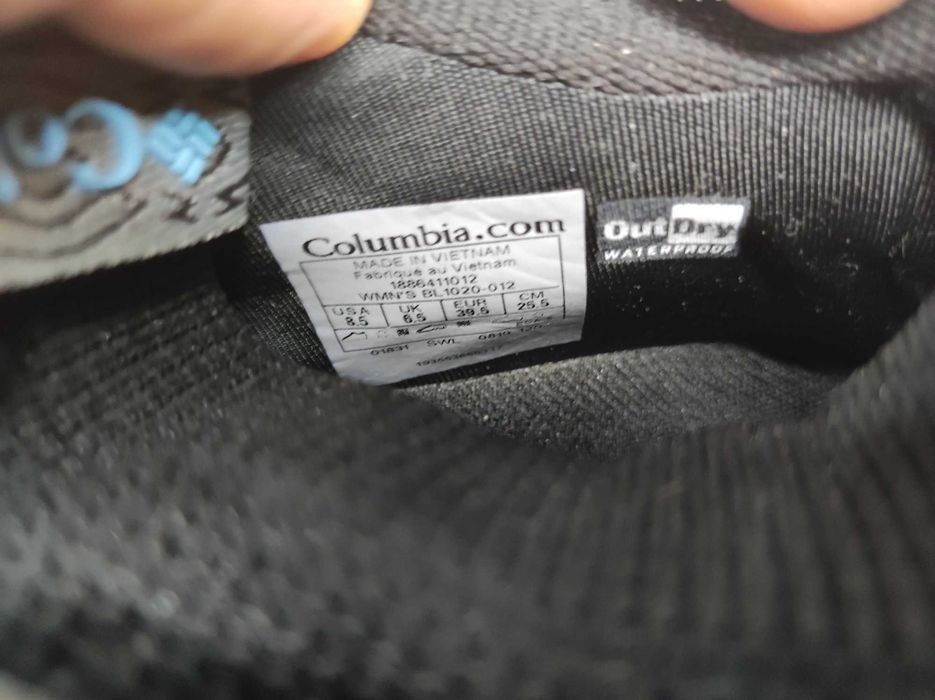 Туристически обувки Columbia Outdry BL1020-012 , размер 39,5, нови