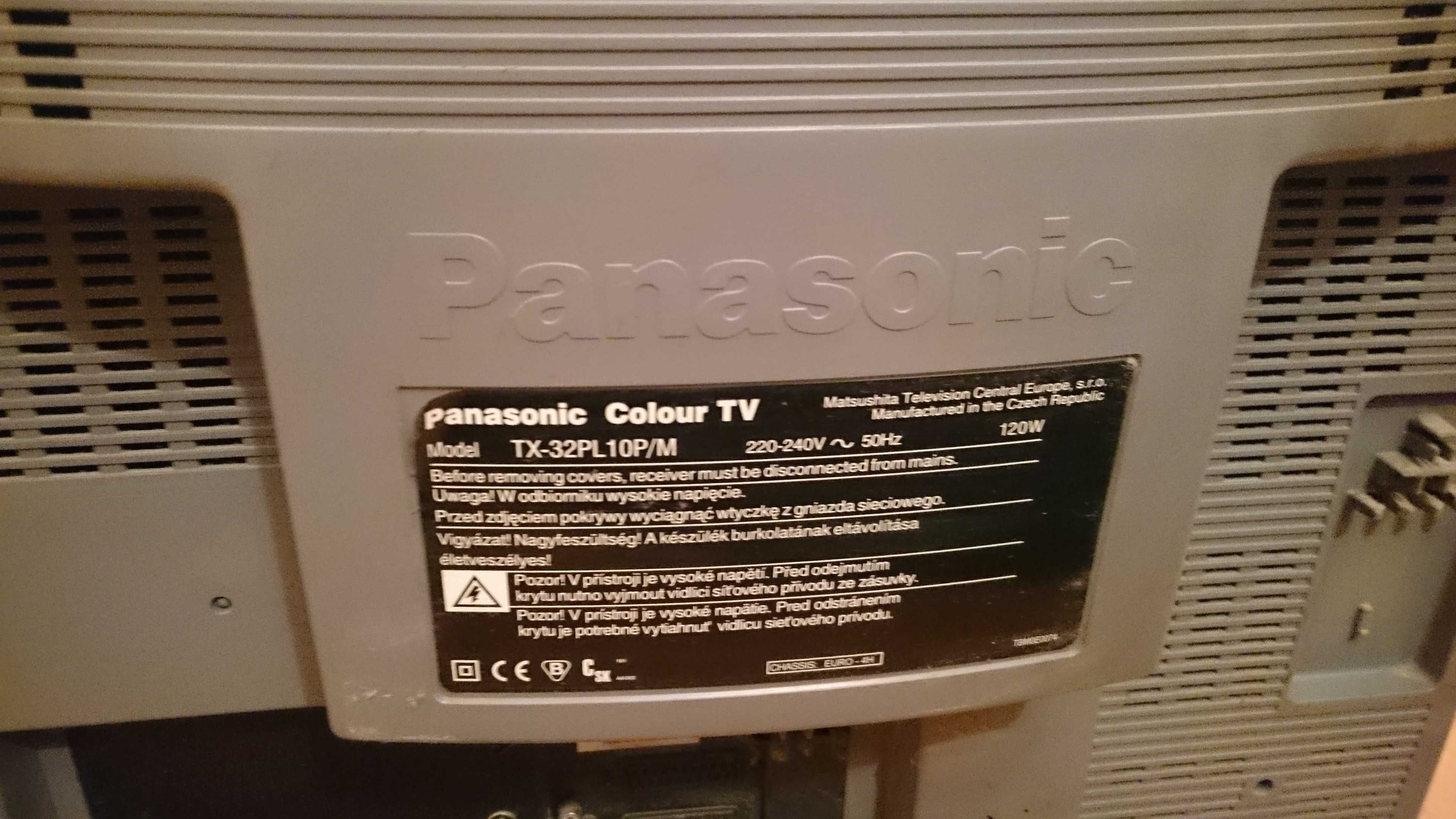 Широкоекранен телевизор Panasonic TX-32PL10P/M (с плосък кинескоп)