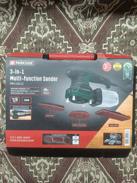 Шлайф Парксайд 3в1