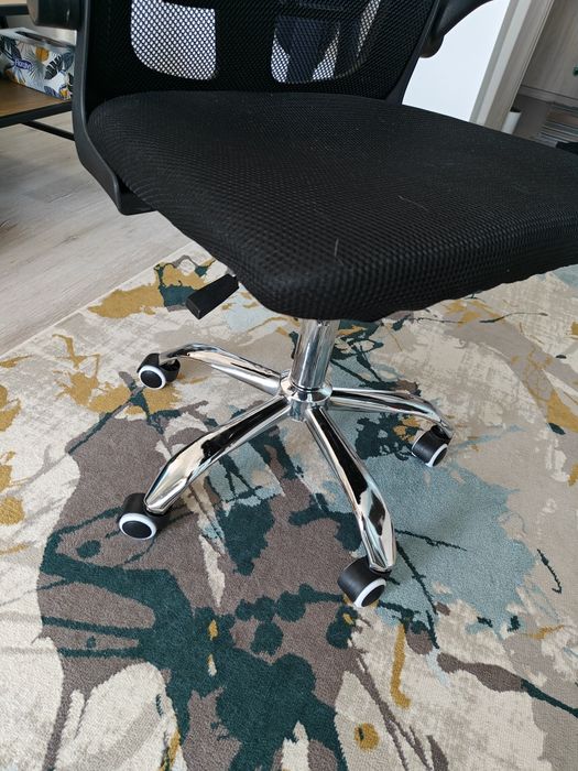 Scaun birou, suport lombar si tetiera