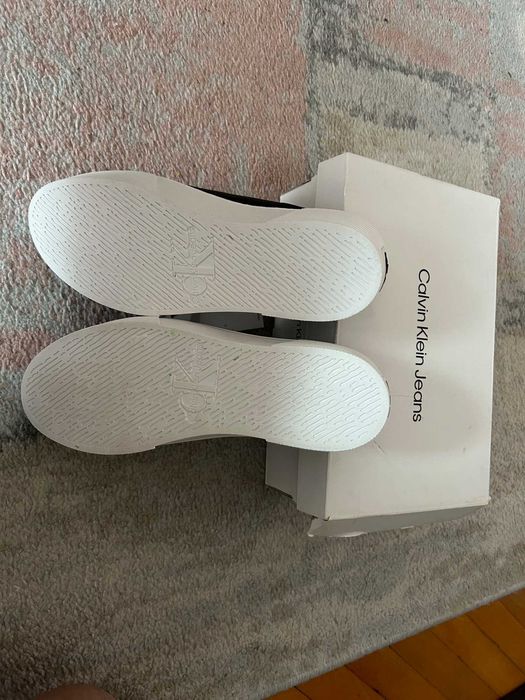 Calvin Klein Cupsole Flatform Laceup 38
