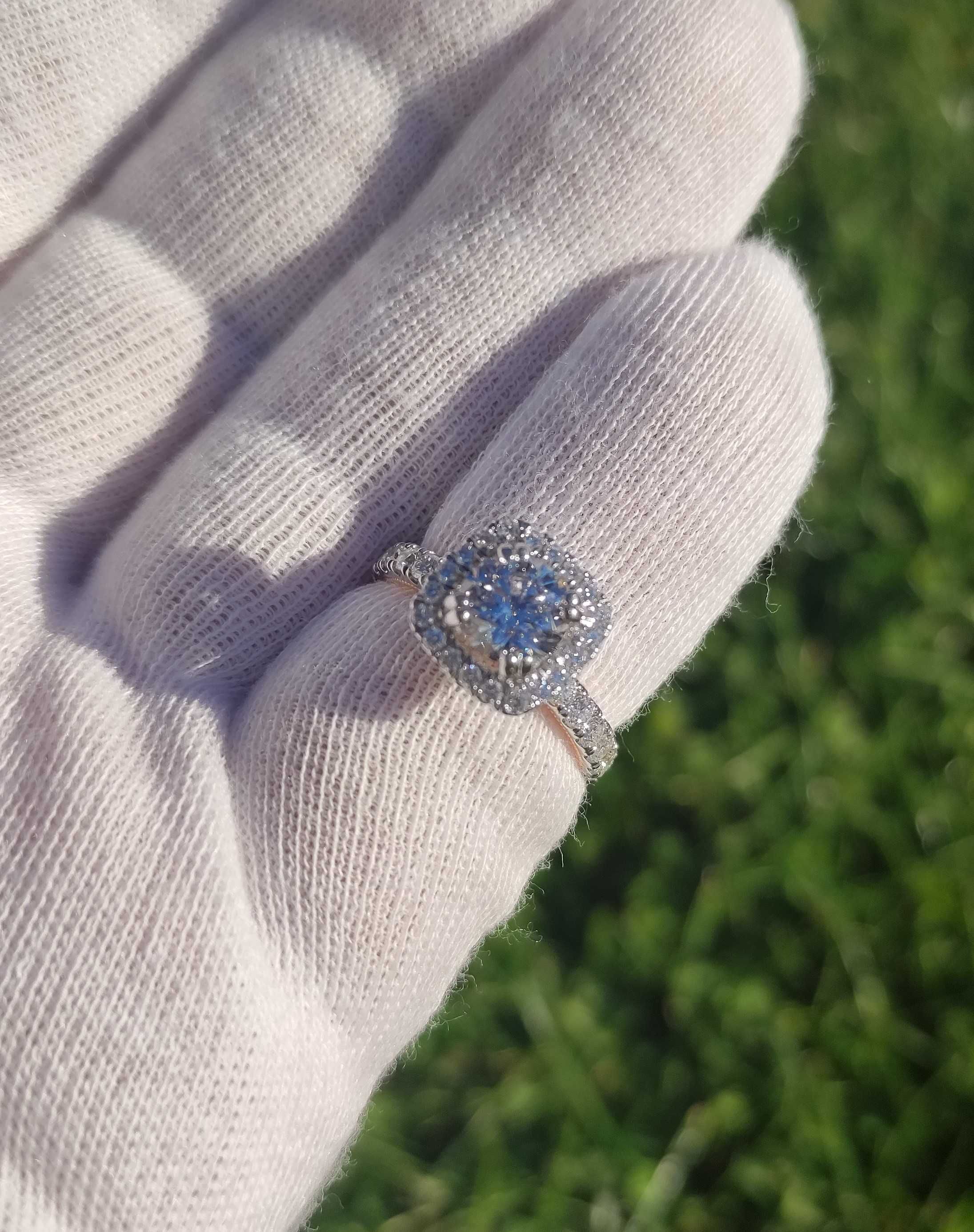 Inel aur  VERRAGIO cu diamante 2,5ct  nou