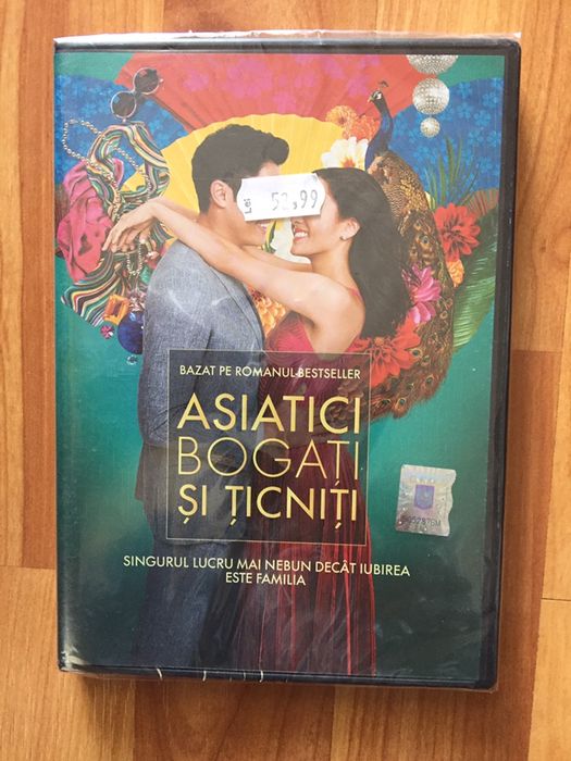 Dvd Crazy Rich Asians sigilat,subtitrare ro