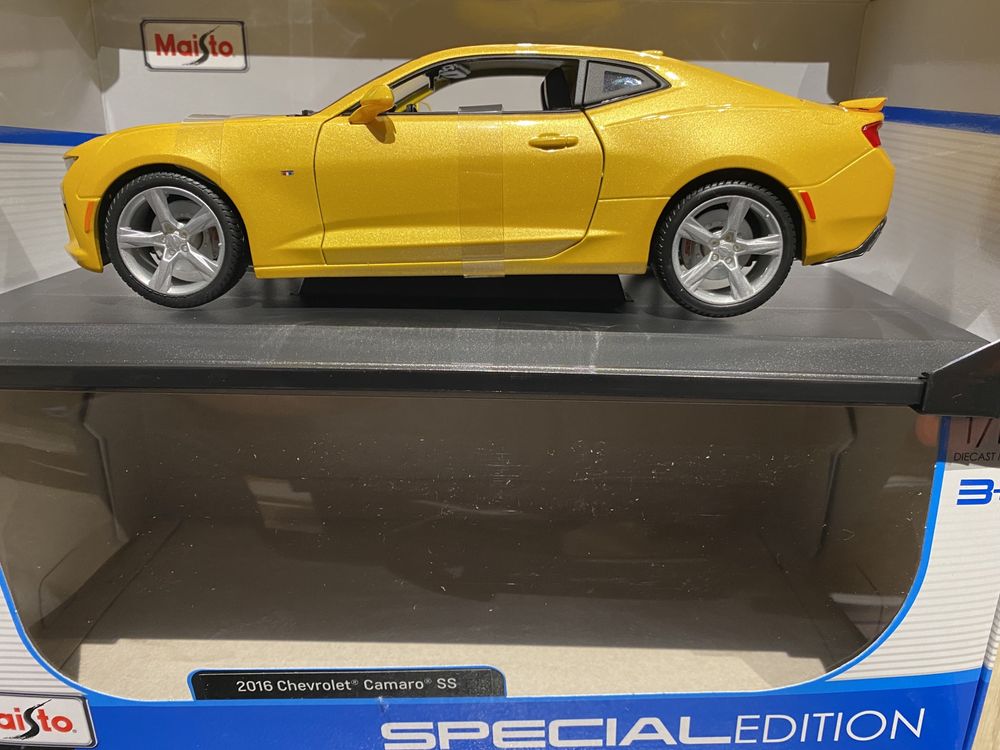 MAISTO CHEVROLET CAMARO SS an 2016 machetă auto scara 1:18