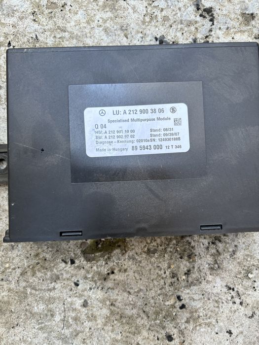 Calculator modul confort Mercedes w212 e class w246 b class