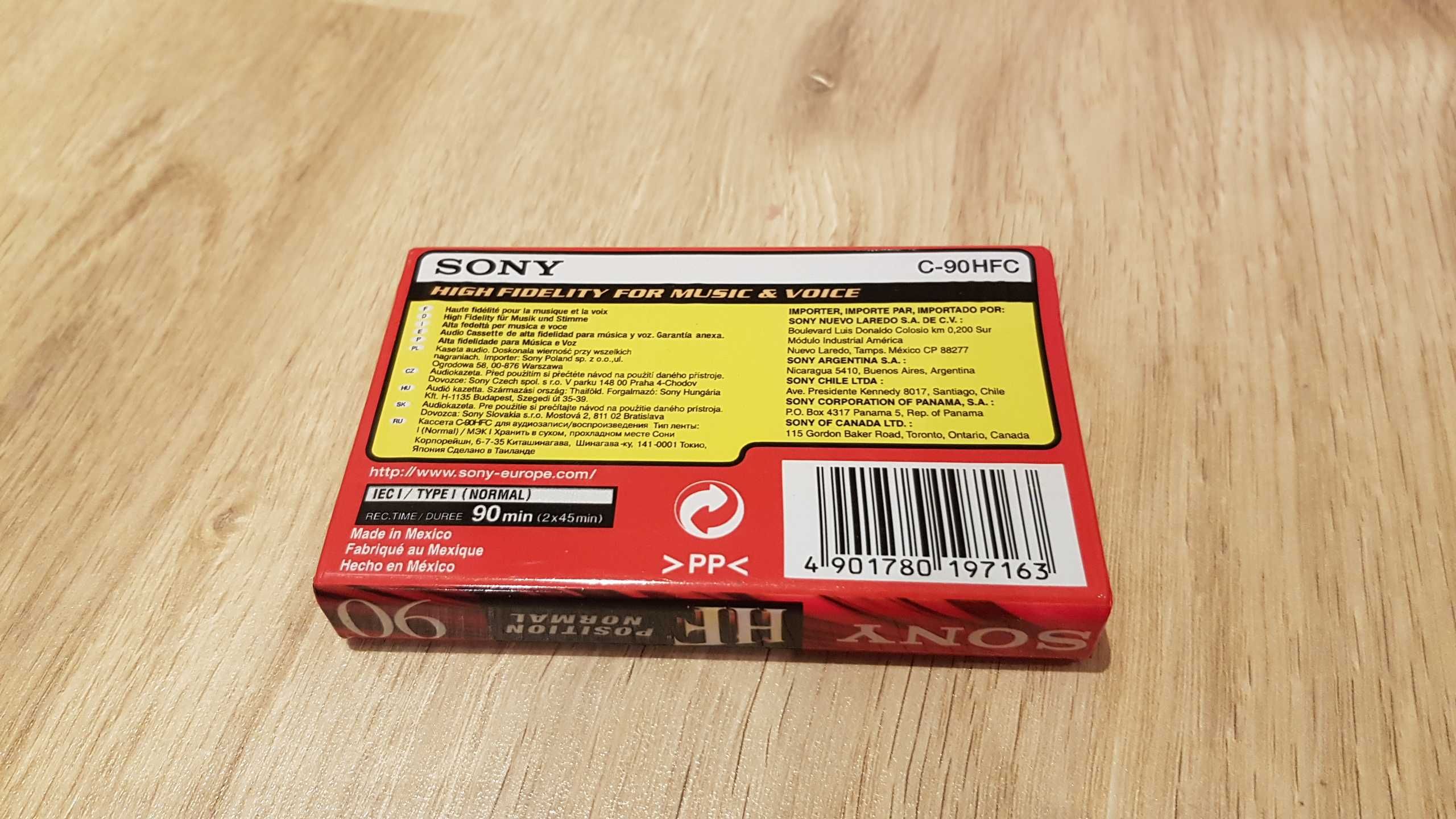 Caseta audio  Sony HF 90