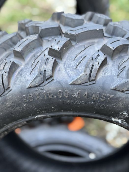 Vând 4 anvelope 26-10-14 și 26-8-14 Noi 0km !