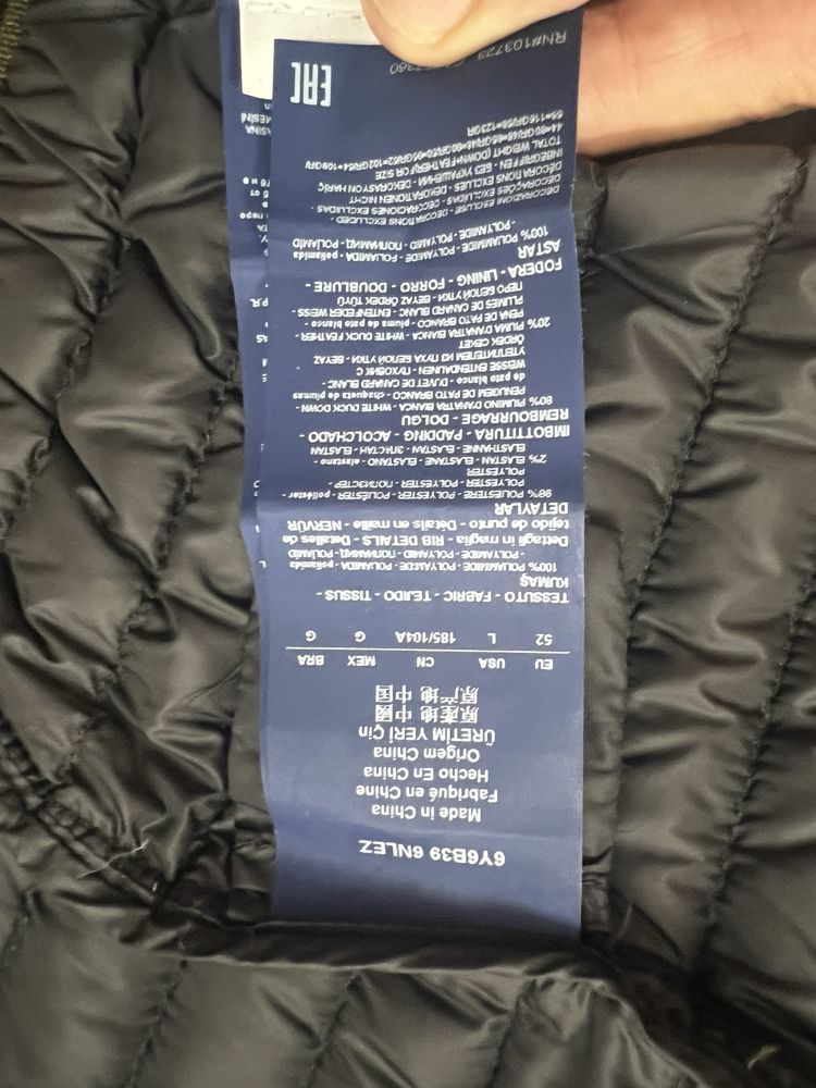 Jacheta barbati Armani Jeans marime M tip light puffer